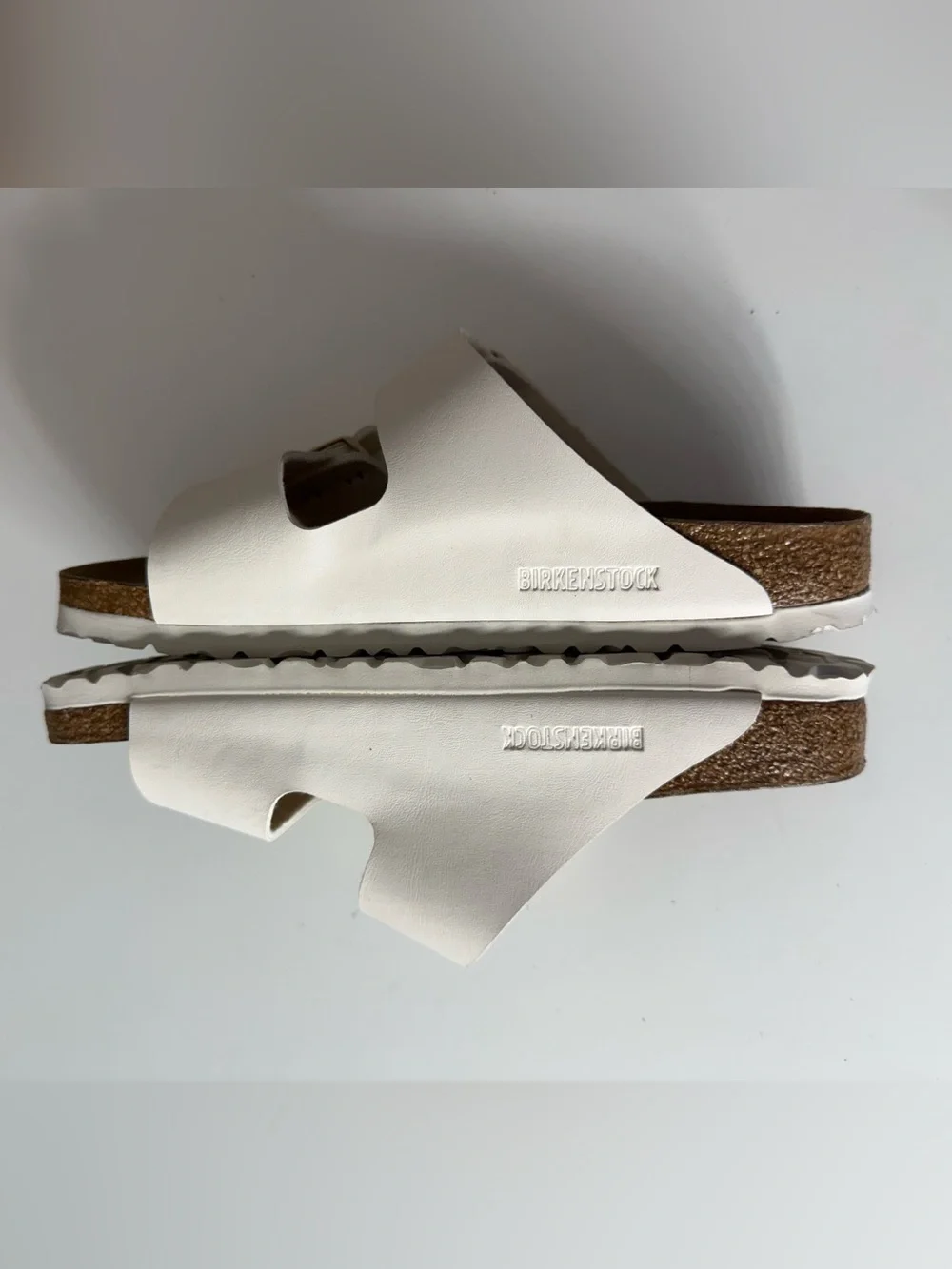 Birkenstock Arizona Birko-Flor in Eggshell 8